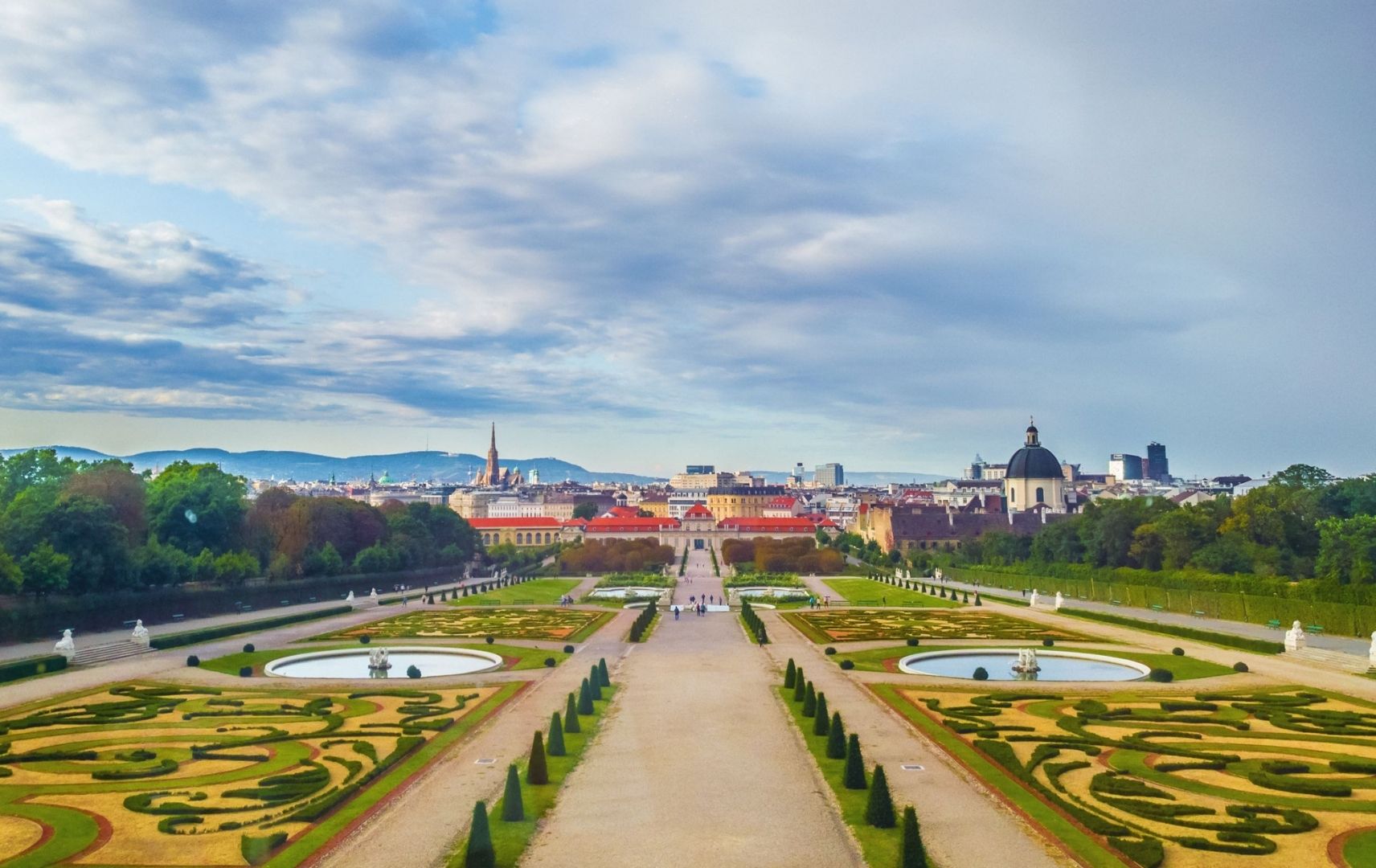 Österreich - Wien Schloss Belvedere