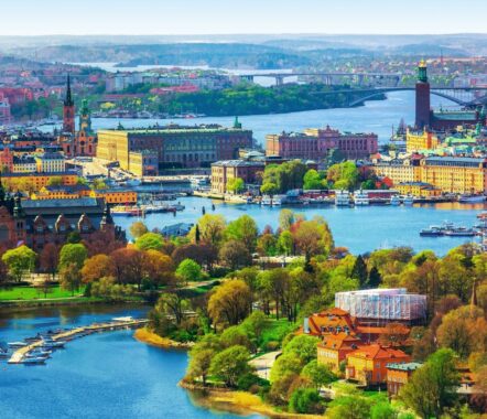 Stockholm mit Wasser