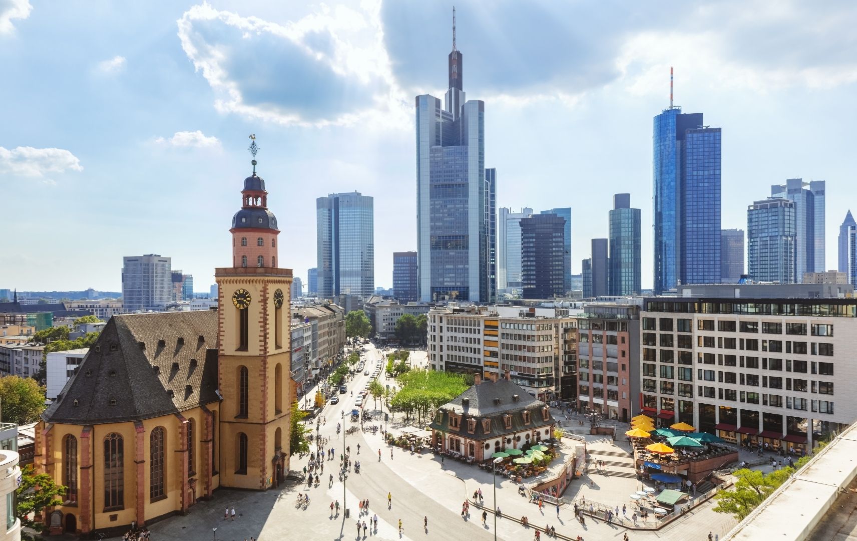 Innenstadt in Frankfurt