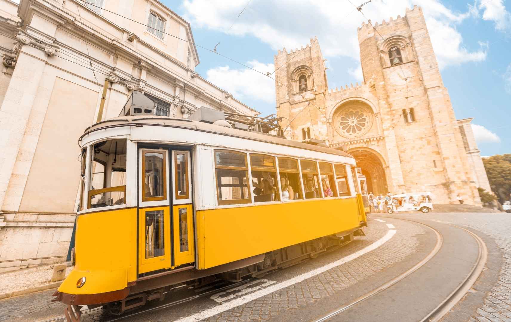 Straßenbahn 28 in Lissabon