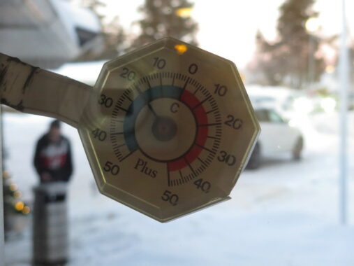 Beweis Minus 20 Grad in Lappland