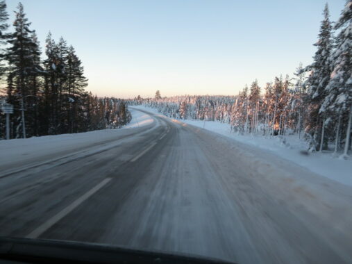 Lappland Winterlandschaft 1