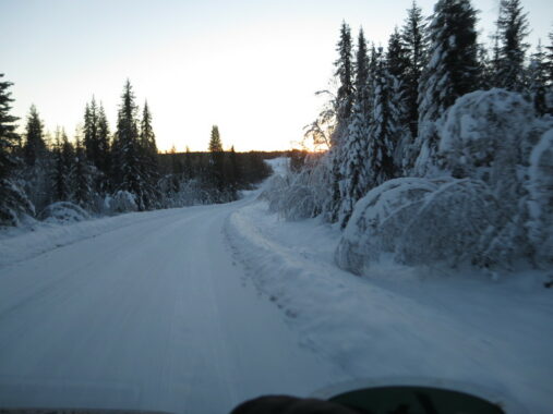Lappland Winterlandschaft 2