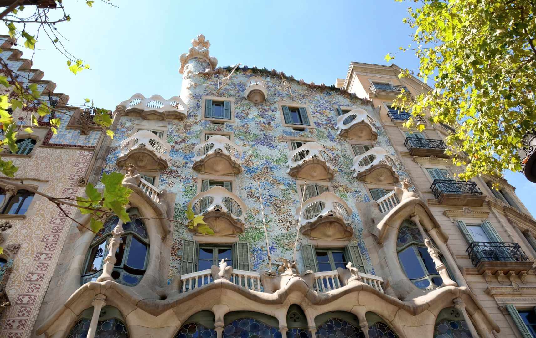 Haus Casa Battlo in Eixample in Barcelona