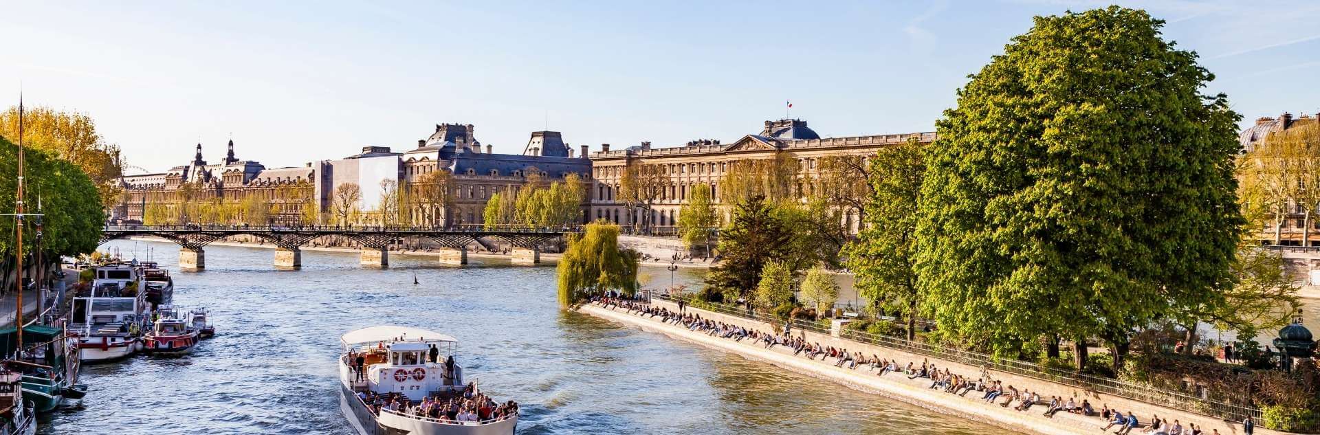 Hero Teaser Fluss in Paris