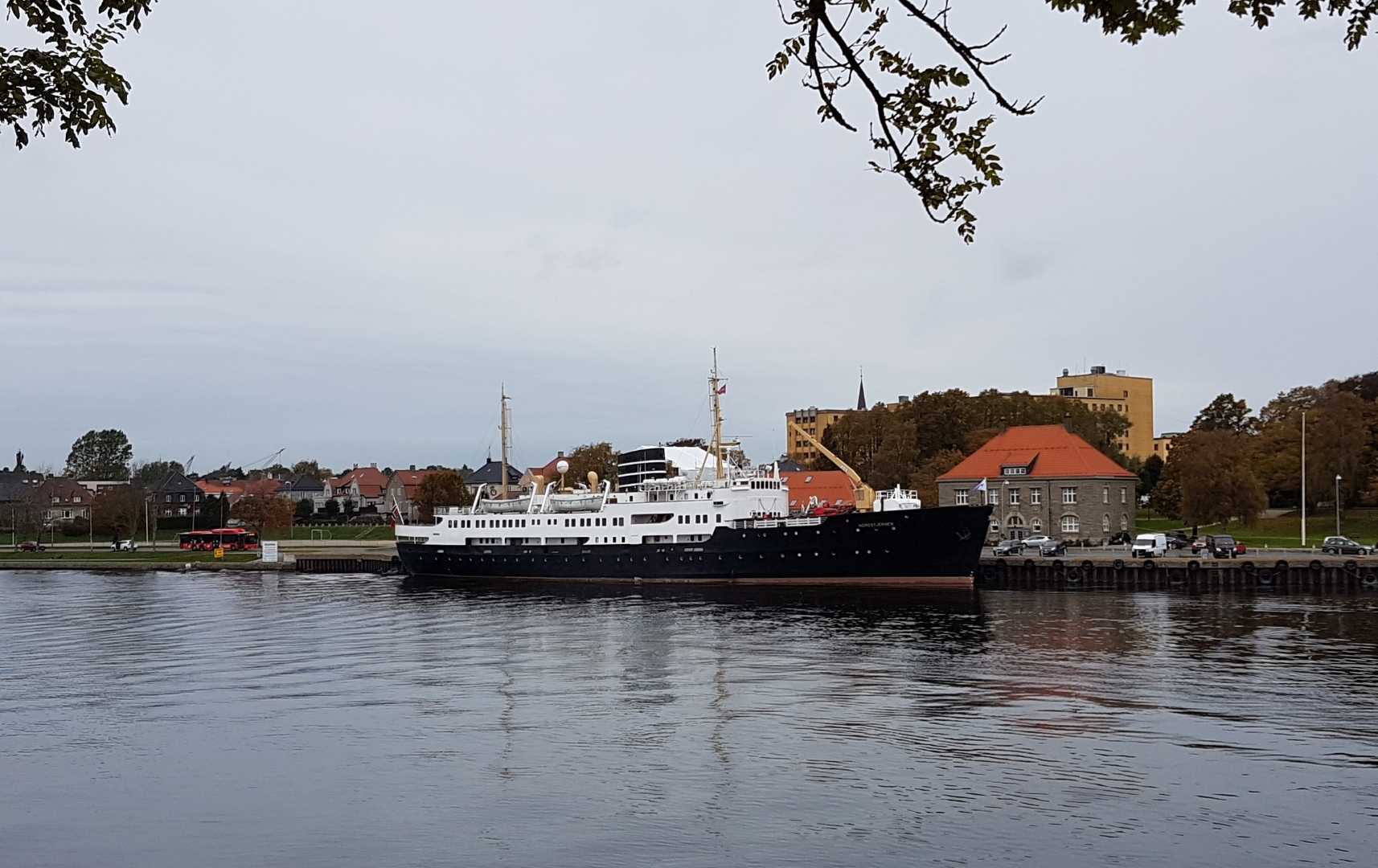 Schiff in Frederikstad - Nordstjernen
