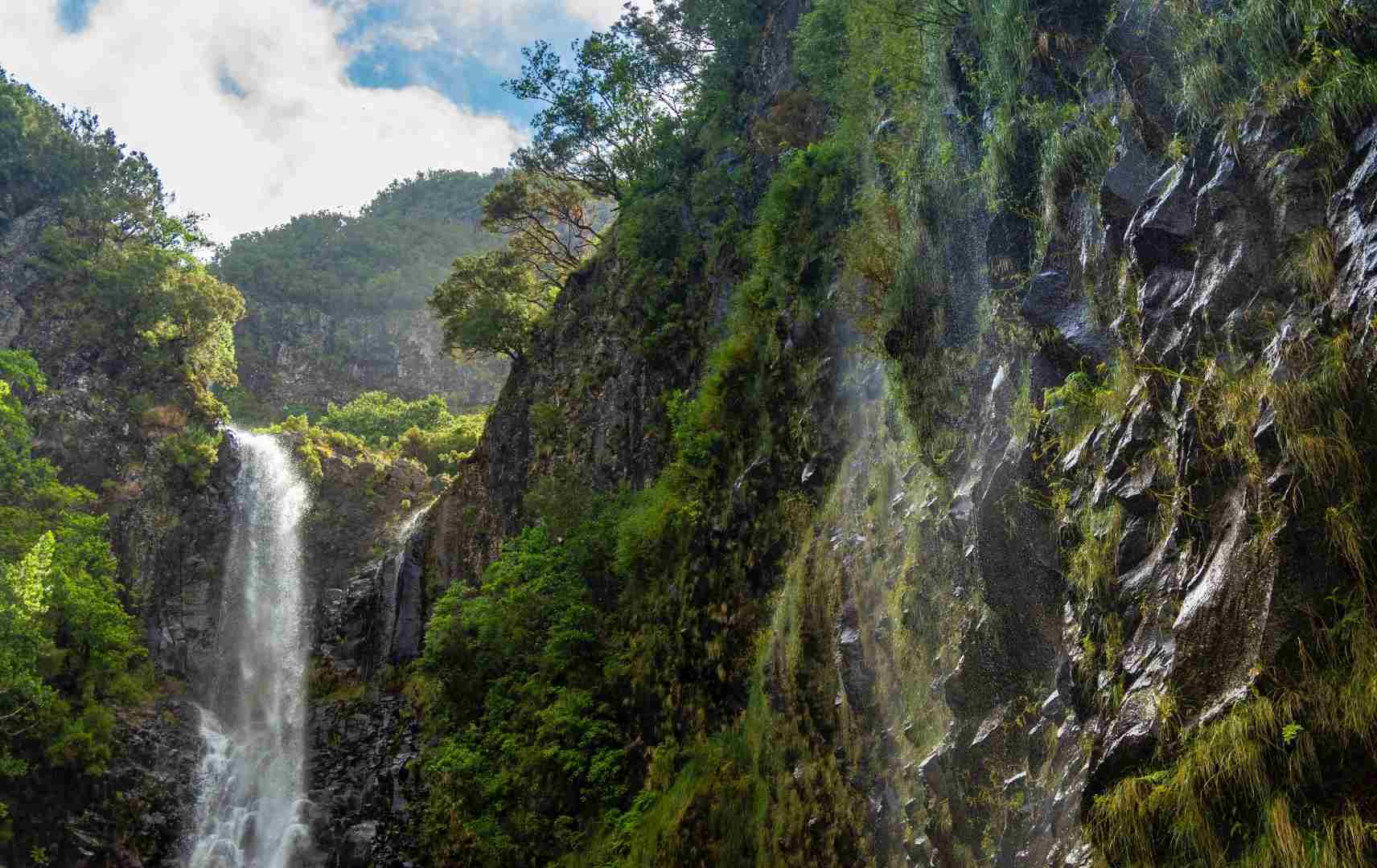 25 Fontes Wasserfall auf Madeira