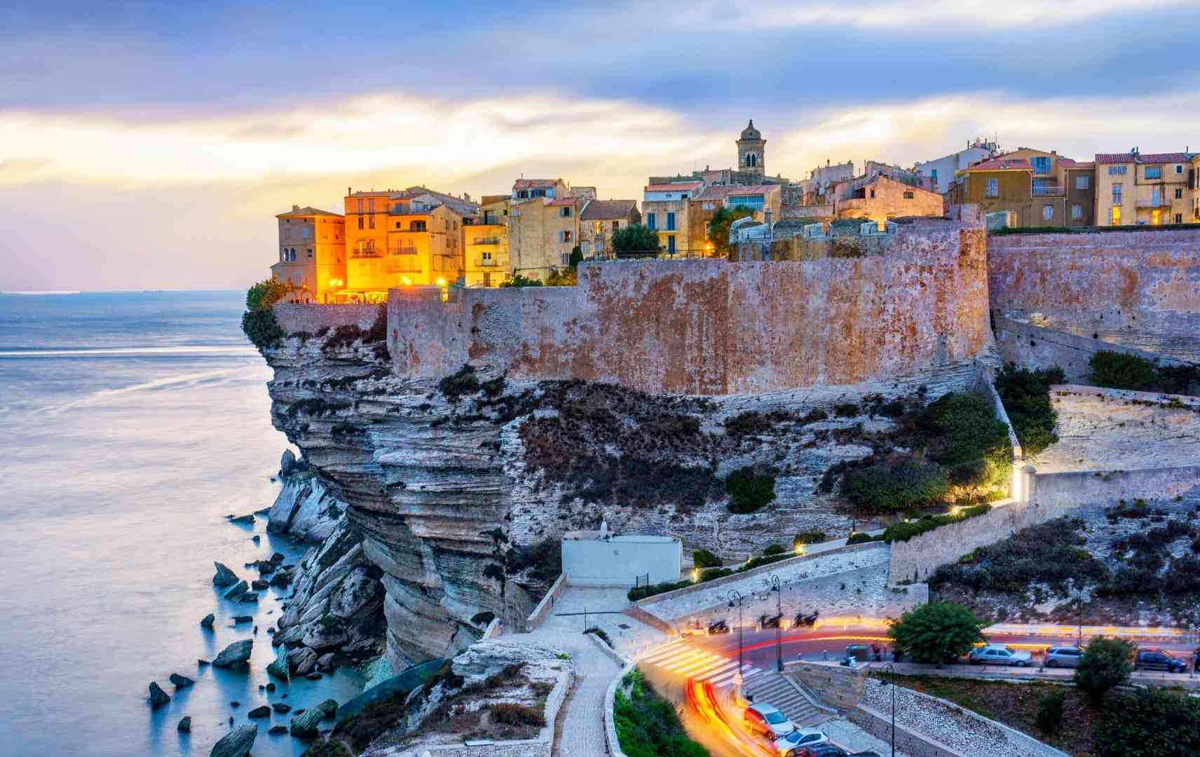 Bonifacio im Süden der Insel Korsika