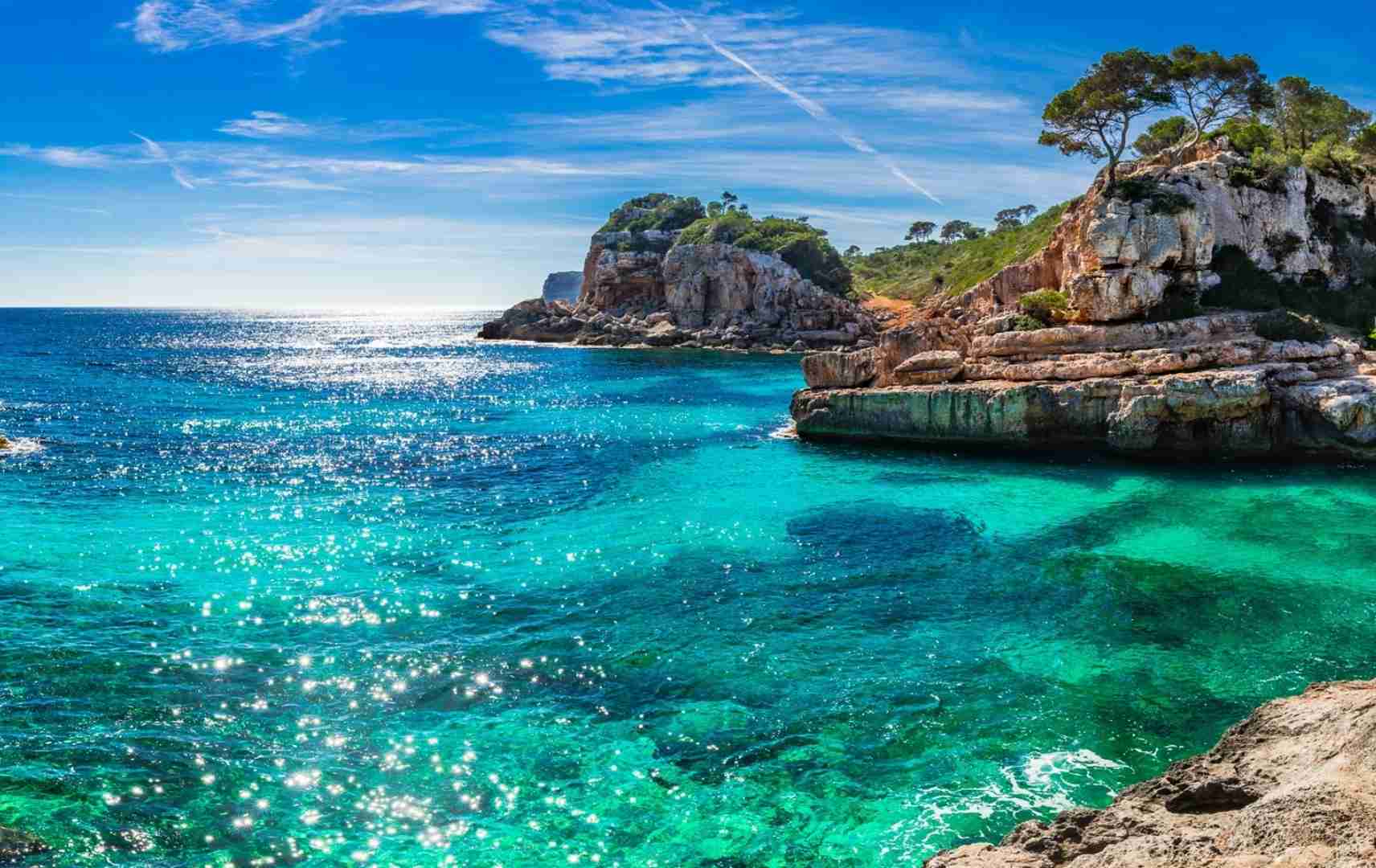 Bucht von Santanyi an der Ostküste von Mallorca