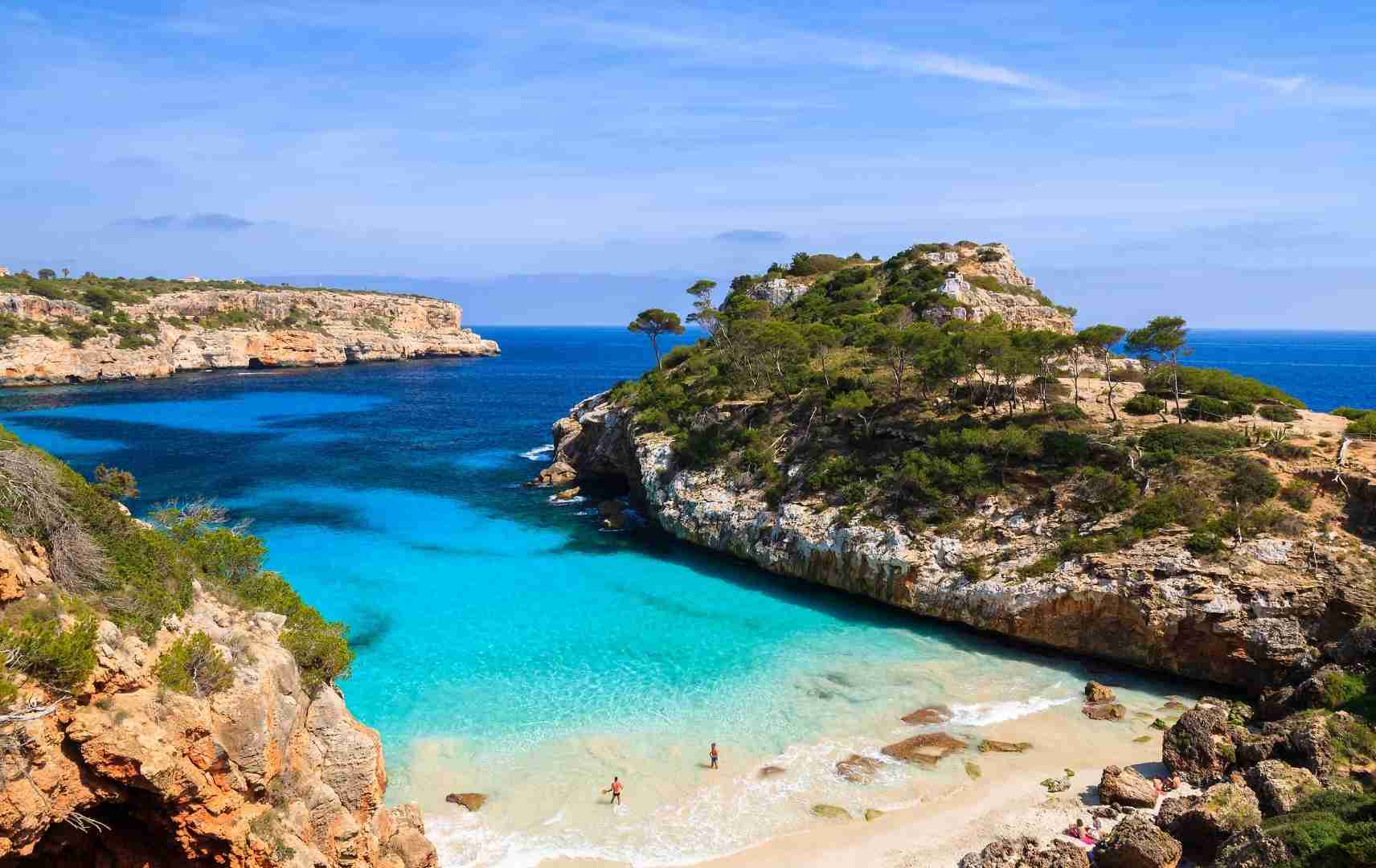 Cala des Moro an der Südostküste von Mallorca