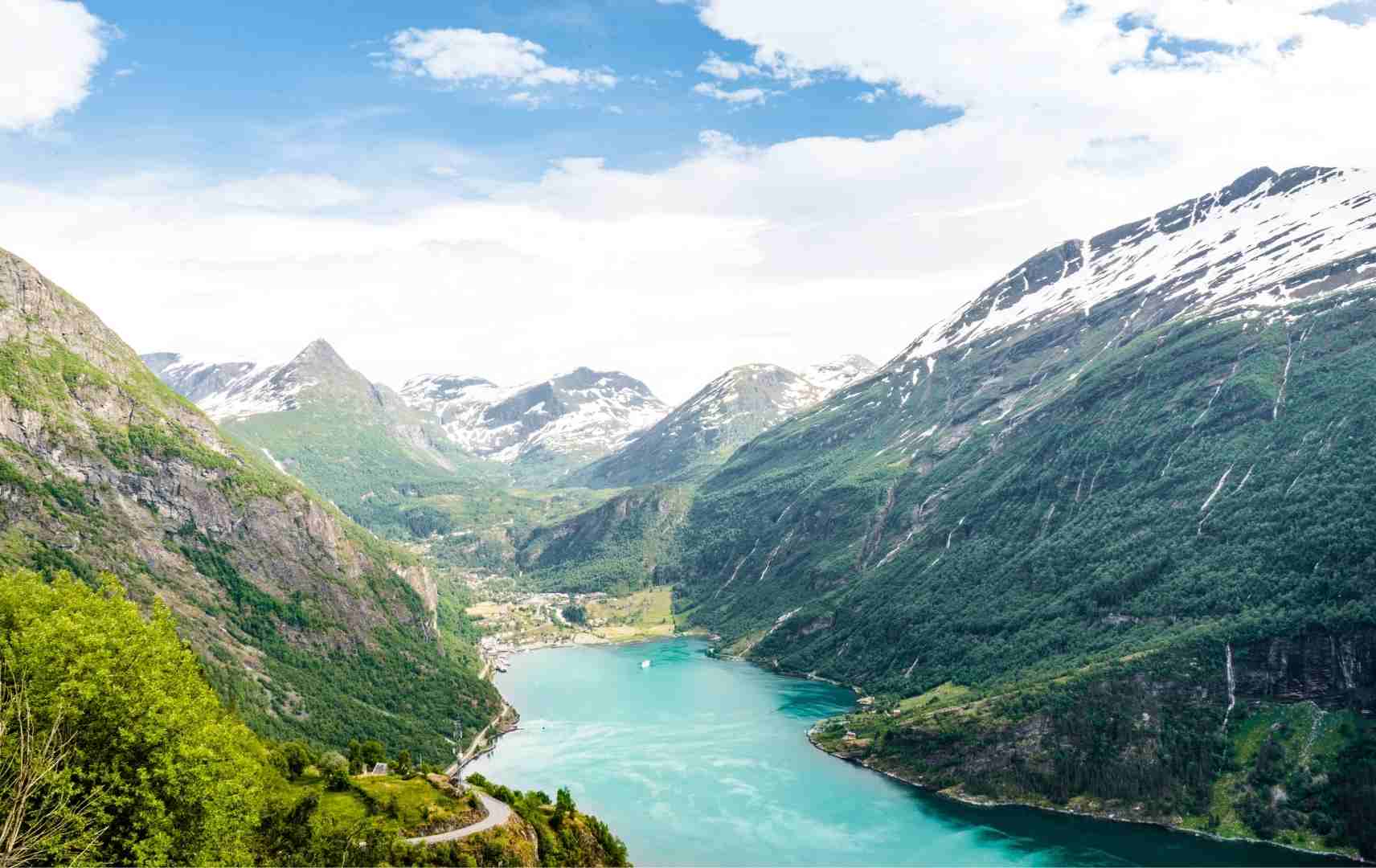 Geiranger Fjord Norwegen