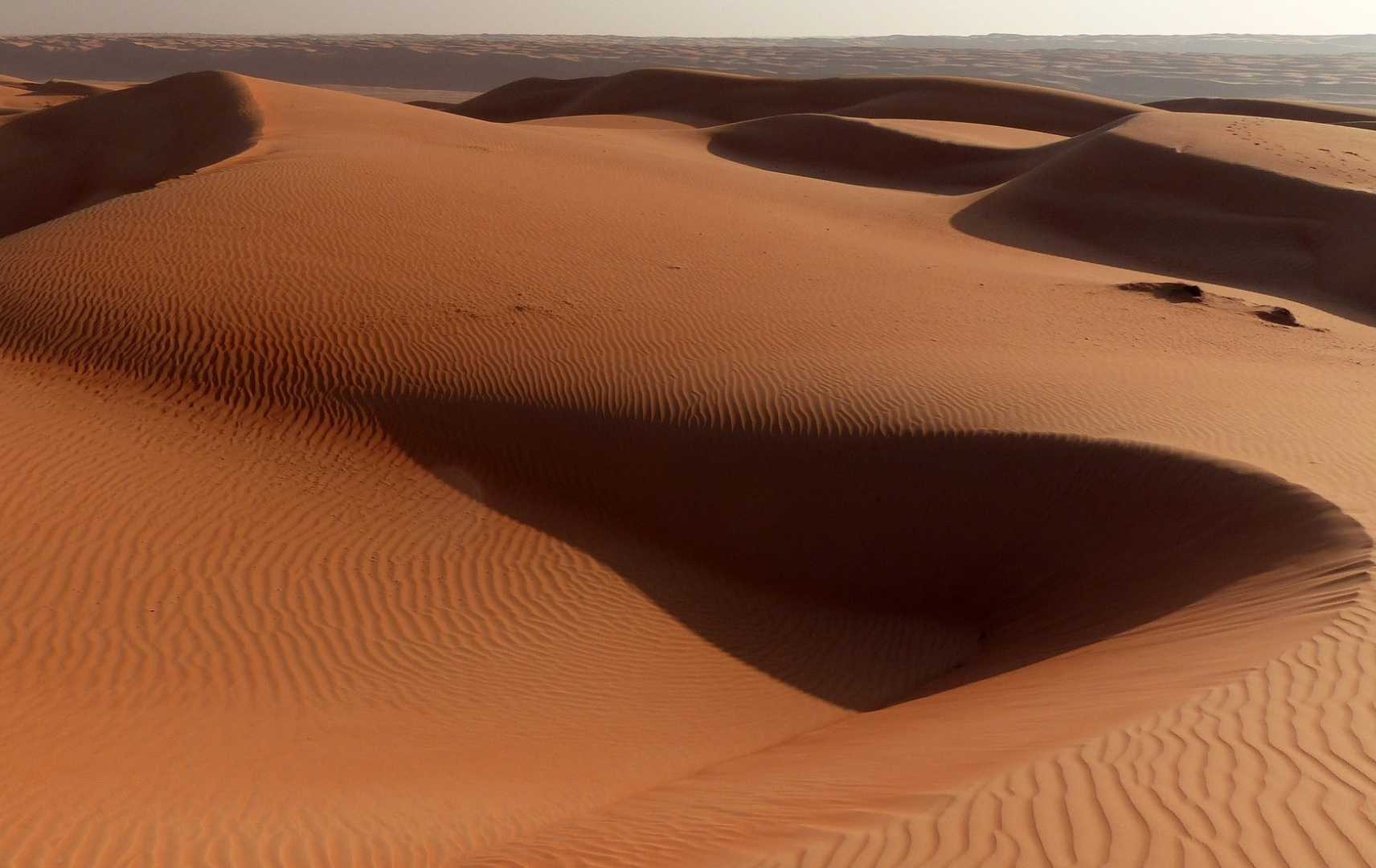 Wüste in Saudi Arabien