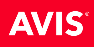 Logo Avis white-on-red
