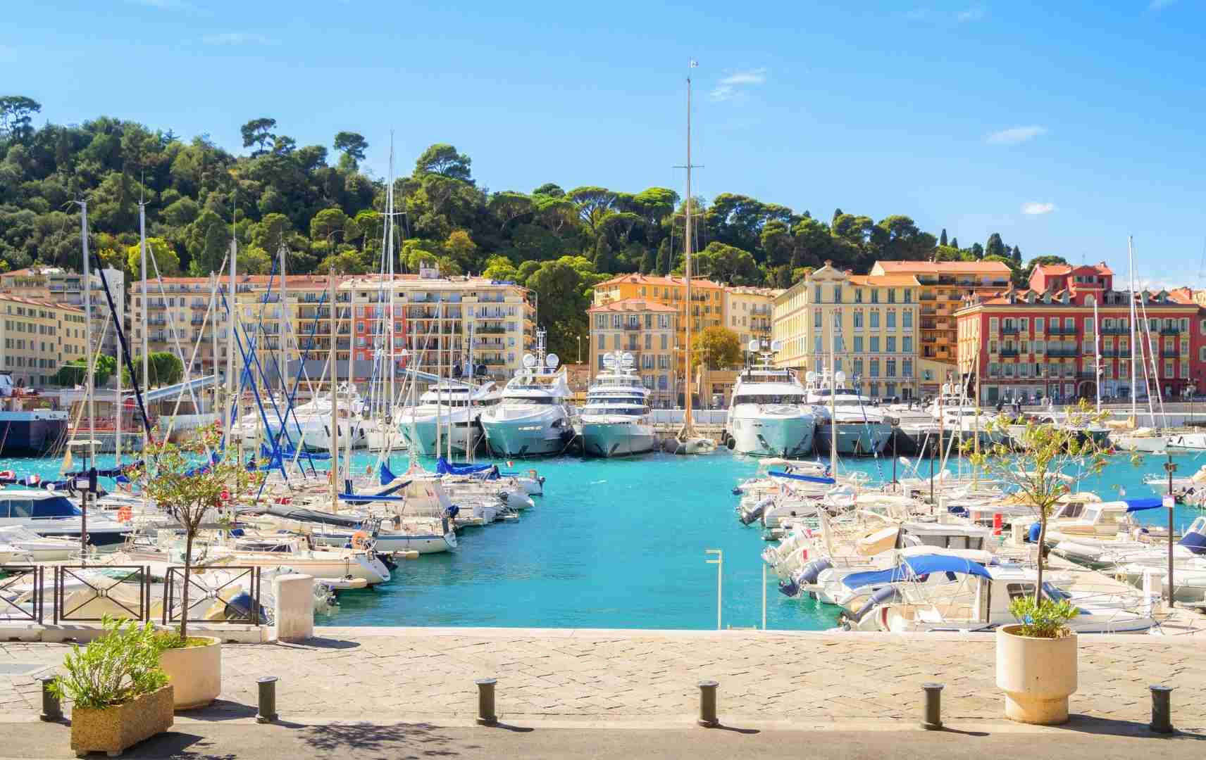 Hafen von Nizza, Südfrankreich