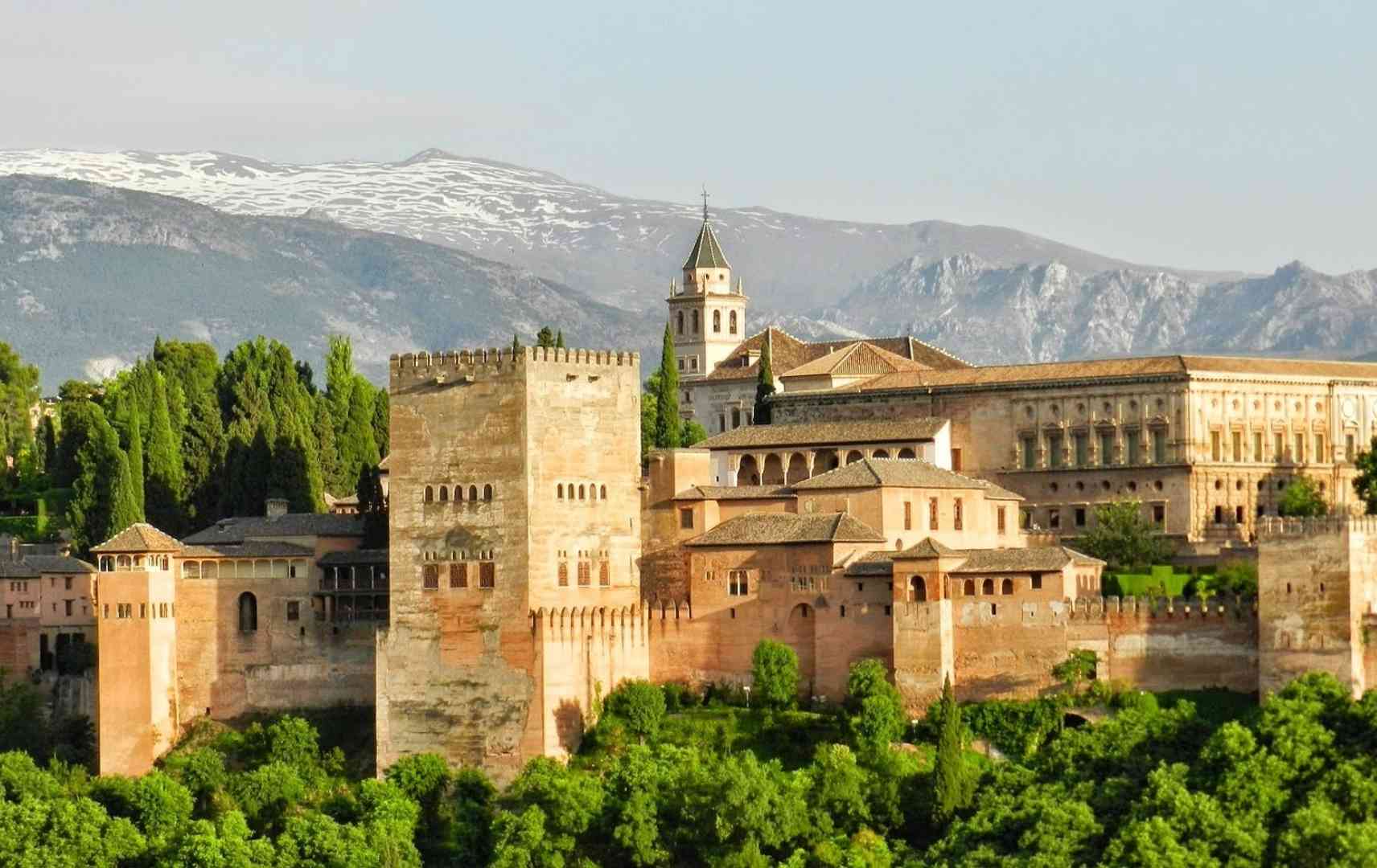 Alhambra, Granda, Andalusien