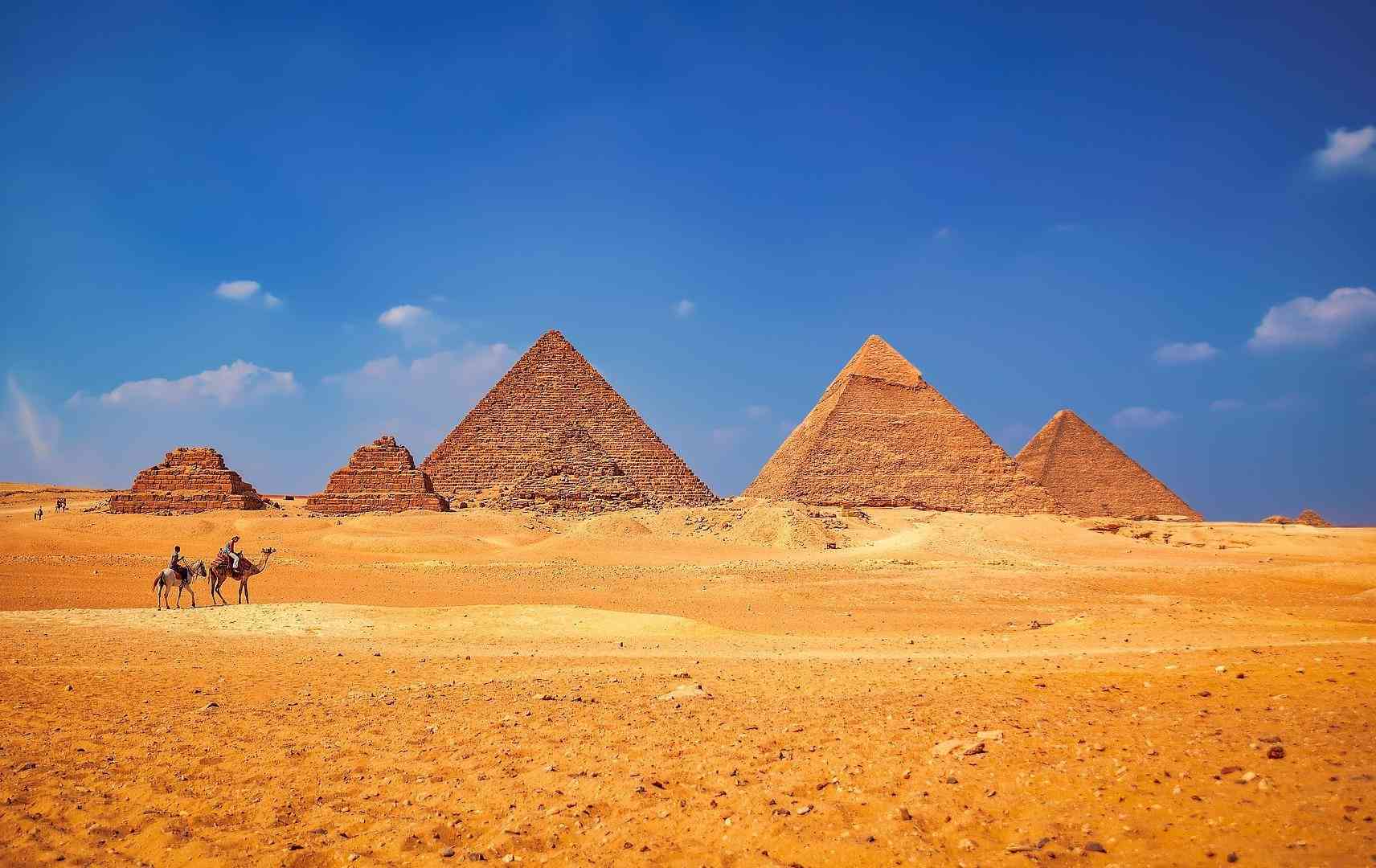 Pyramiden in Gizeh, Kairo