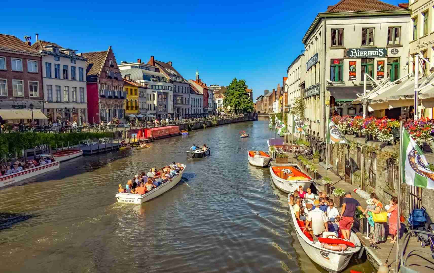 Stadt Gent in Belgien
