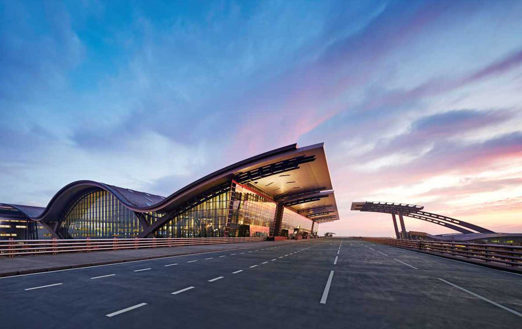 Außenansicht Doha International Airport