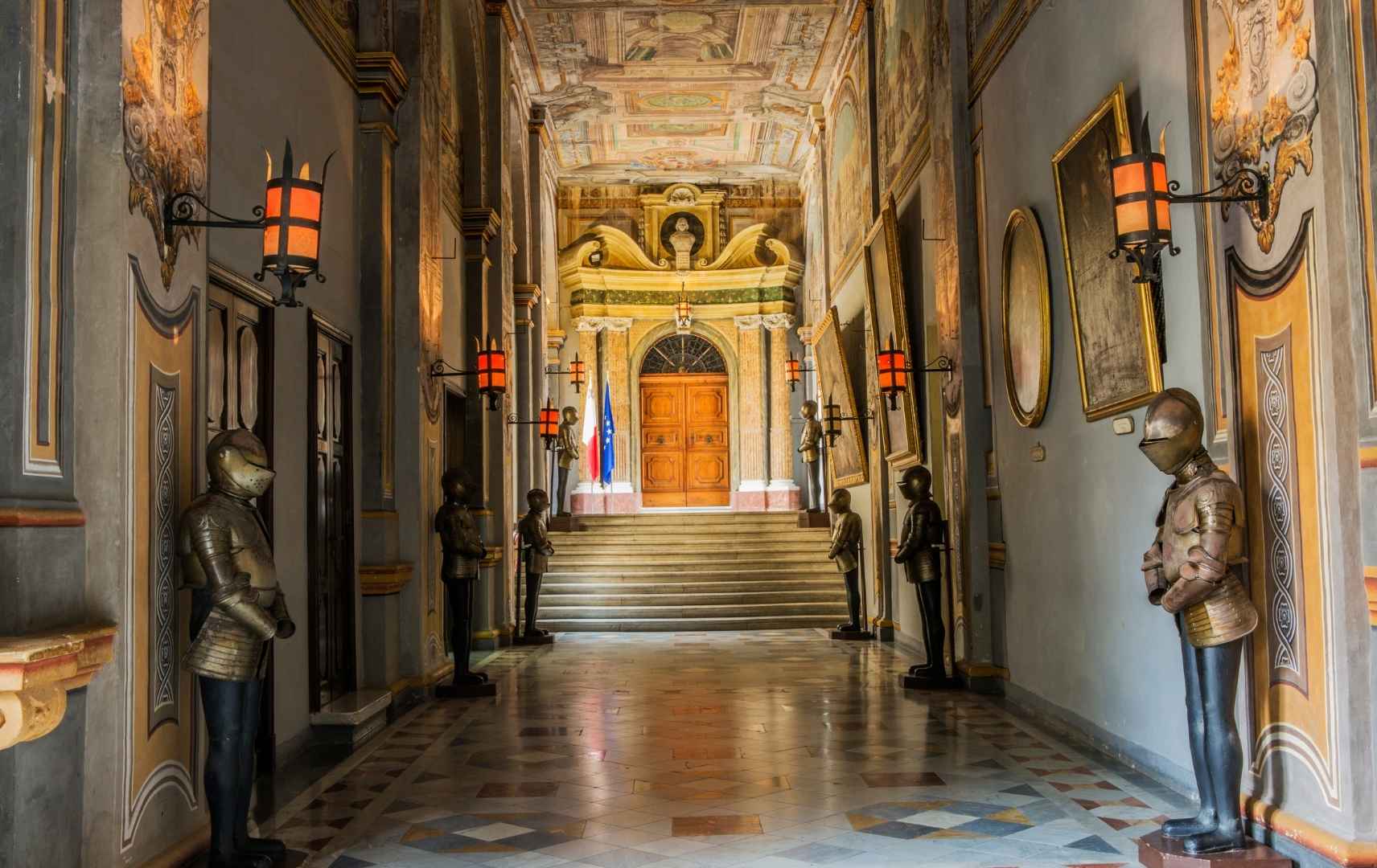 Galerie im Großmeisterpalast auf Malta
