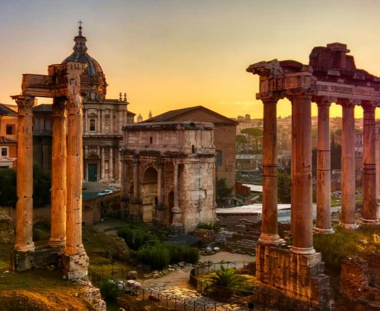 Forum Romanum in Rom 