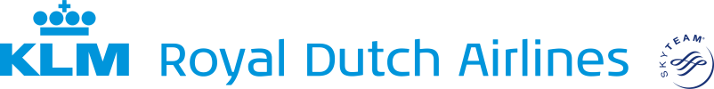 Logo KLM Royal Dutch Airlines horizontal