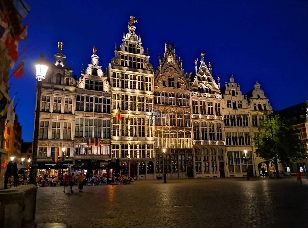 Antwerpen bei Nacht