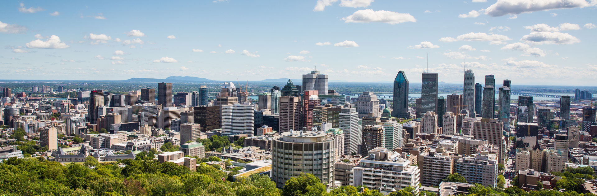 Blick auf Montreal, Quebec, Canada