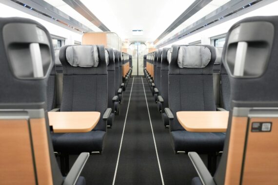Deutsche Bahn ICE 3neo neues Innendesign 2. Klasse
